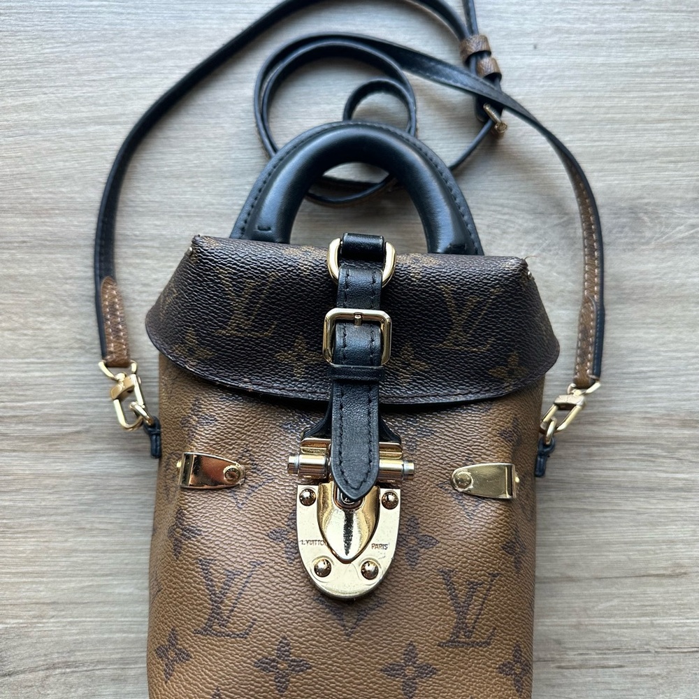 Louis Vuitton Brown Monogram Crossbody Bag